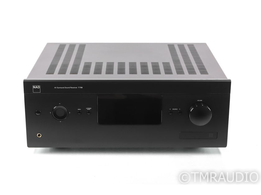 NAD T 758 v3 7.1 Channel Home Theater Receiver; T758; Remote (29101)