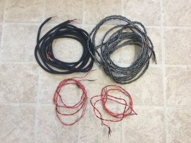Audioquest  Type 4 Kimber 4vs Anti cable speaker cables...