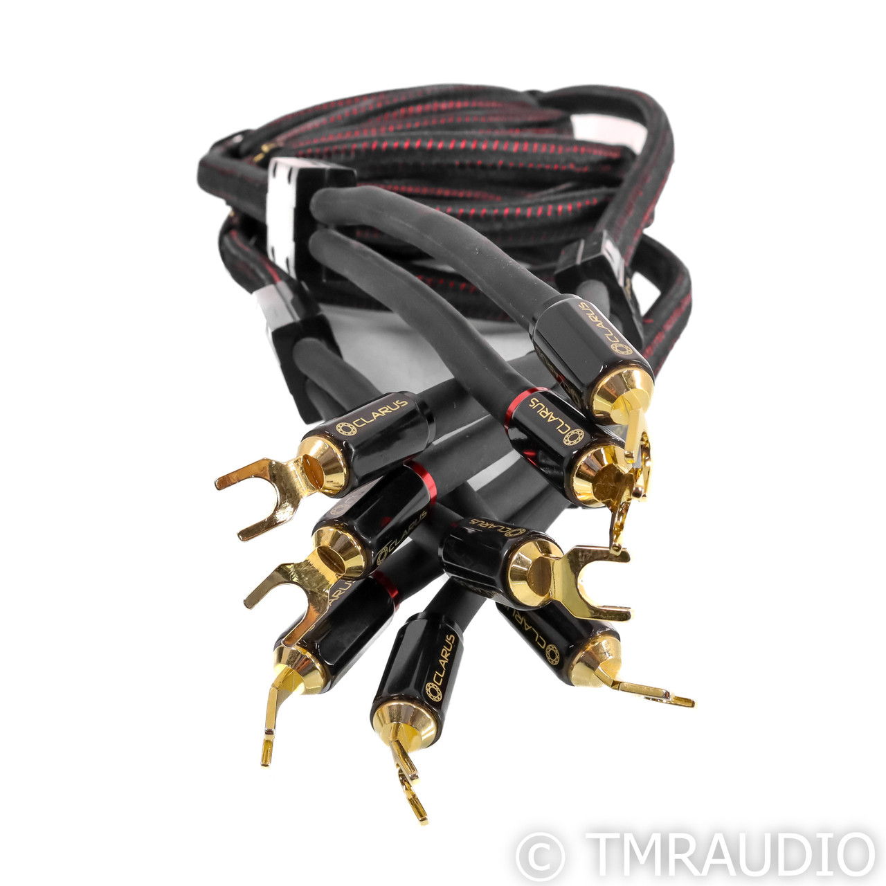 Clarus Cable Crimson Speaker Cables; 13ft Pair (65117)