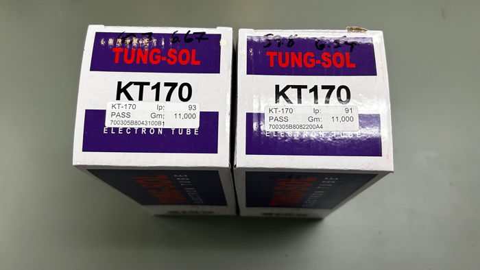 Tung-Sol KT-170 Matched PAIR