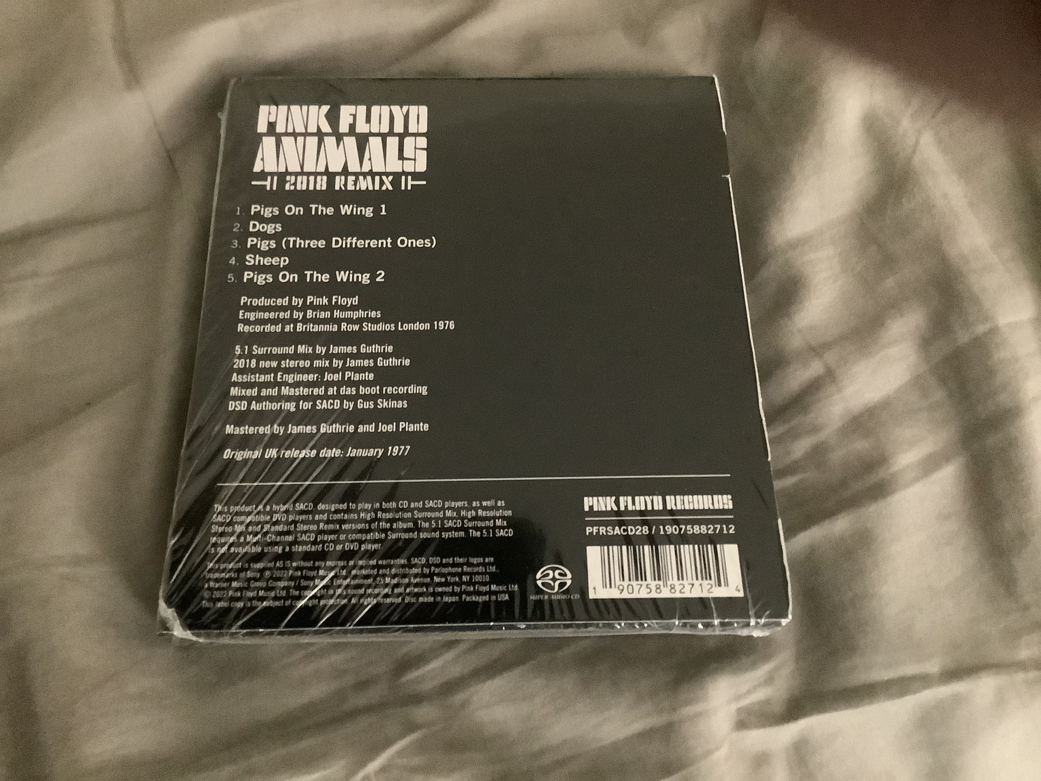 Pink Floyd SACD 2018 Remix  Animals 2