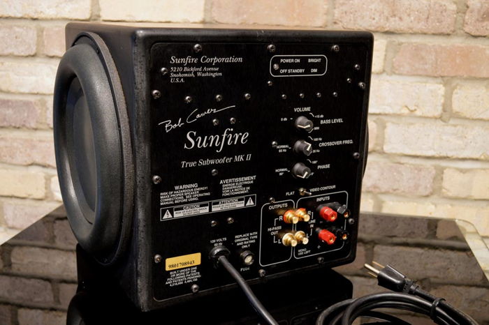 Sunfire True Subwoofer Mk II w/ 2700 Watt Amplifier - 1...