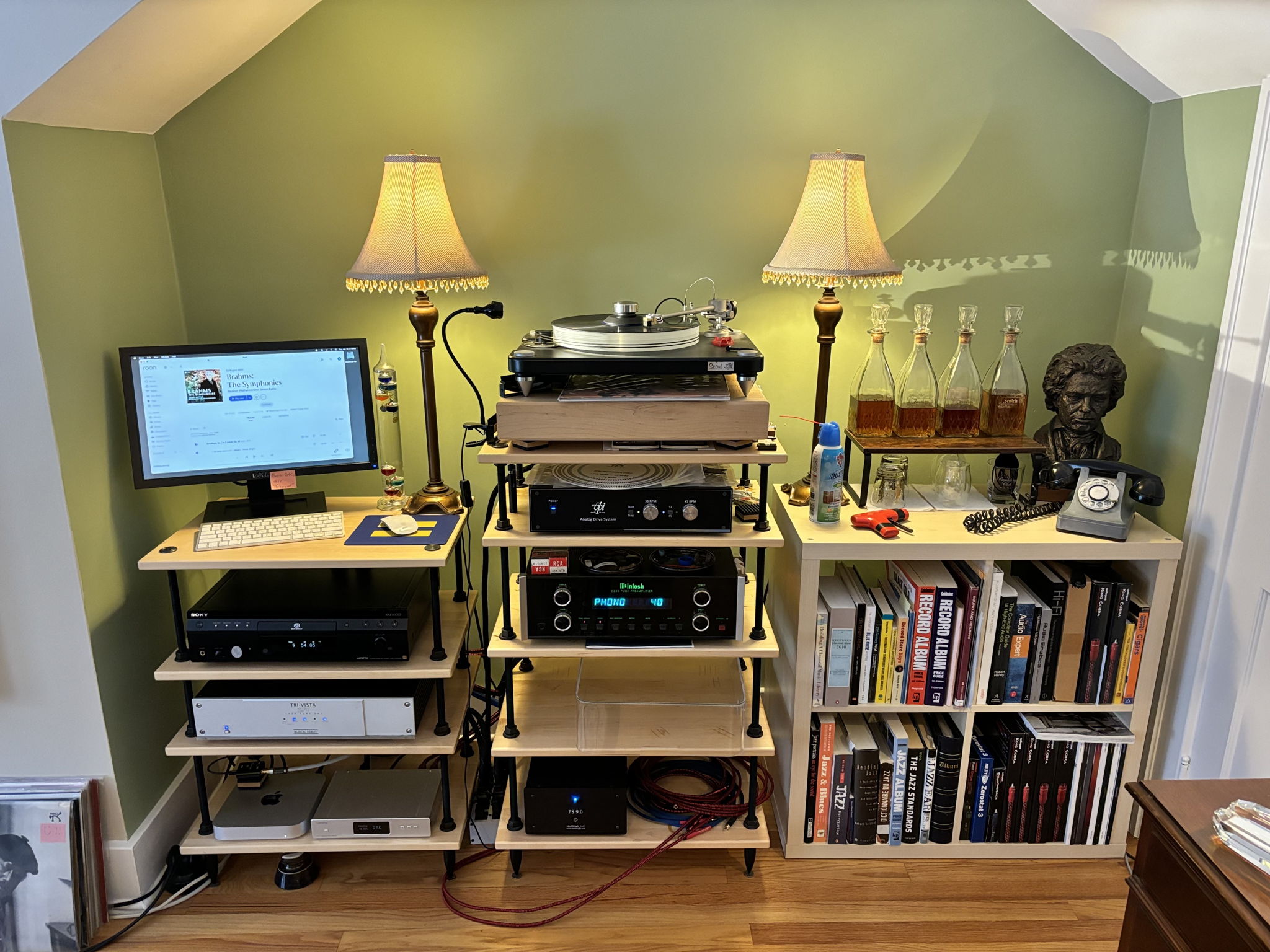 view of the system