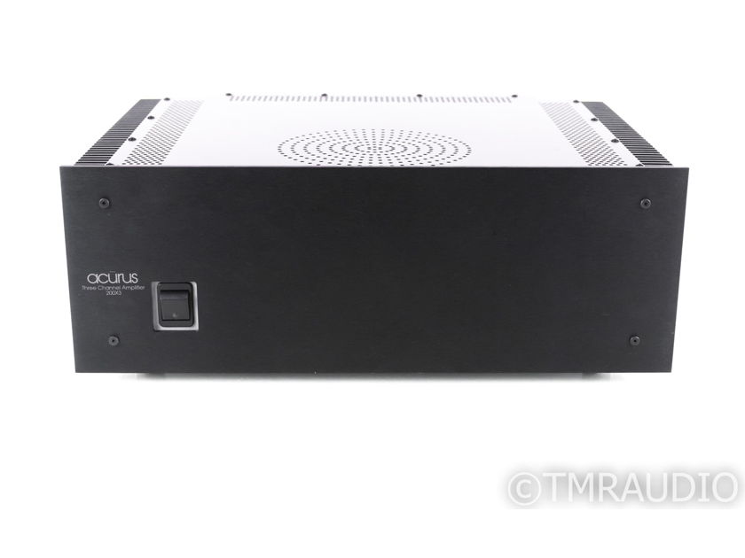 Acurus 200X3 3 Channel Power Amplifier; 200-X3 (20551)