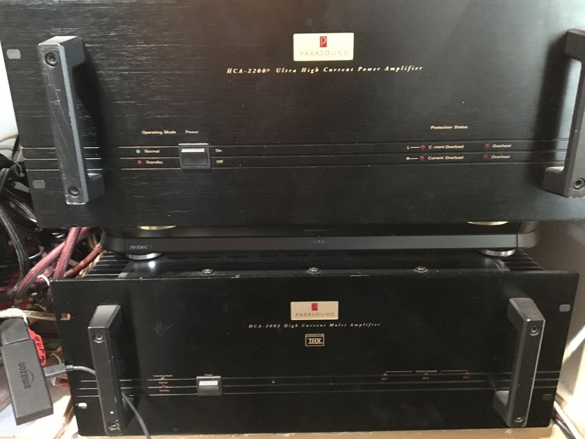 Parasound HCA2200II  2 ch Amp x 250 wpc and the price lowered to $495.