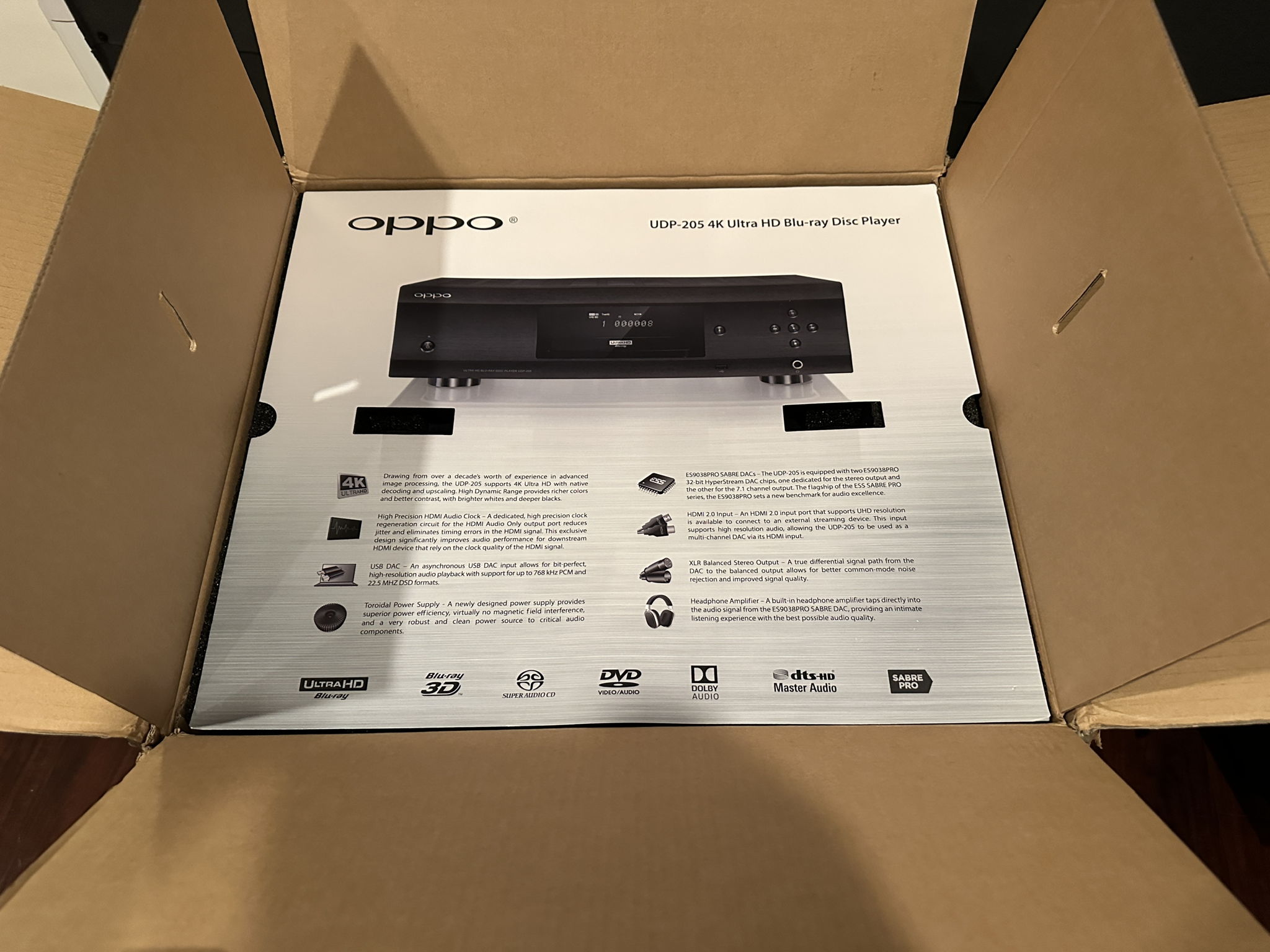 OPPO Ultra HD Blu-ray Disc Player UDP-205 16