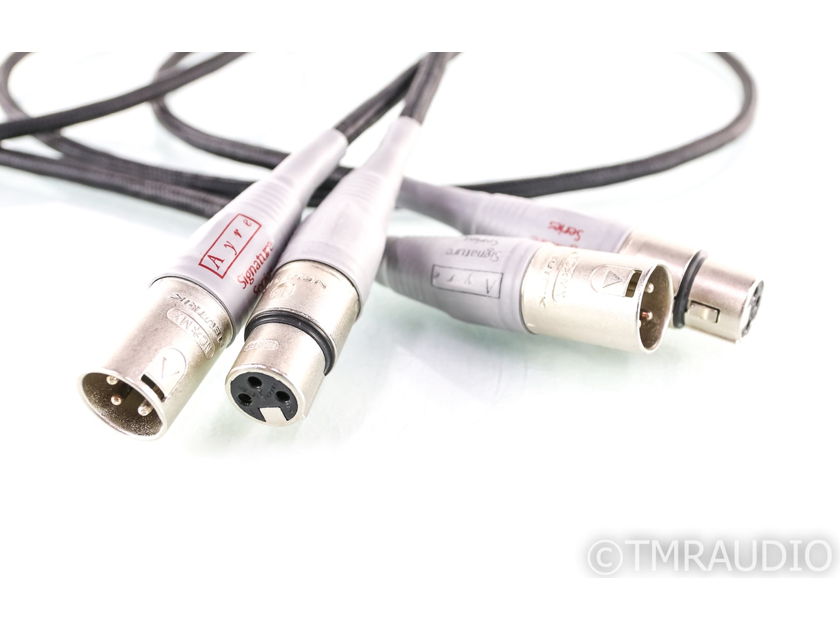 Ayre Acoustics Signature XLR Cables; 5ft Pair Balanced Interconnects (27929)
