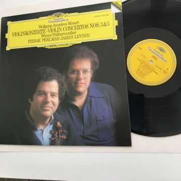 Deutsche Grammophon digital Mozart Perlman Levine  Viol...