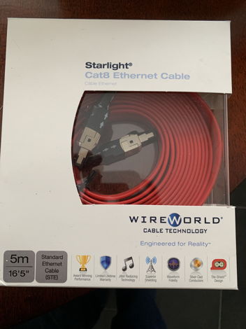 Wireworld 5M Starlight Cat8 Ethernet Cable