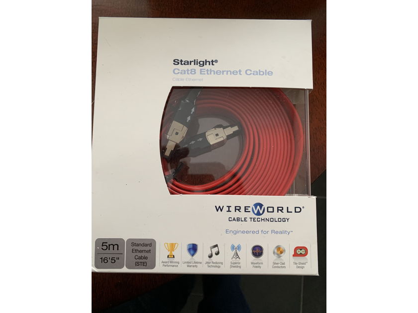 Wireworld 5M Starlight Cat8 Ethernet Cable