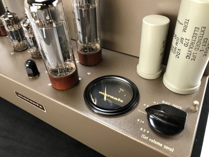Marantz 8B Tube Amplifier - Completely Restored and Perfect!