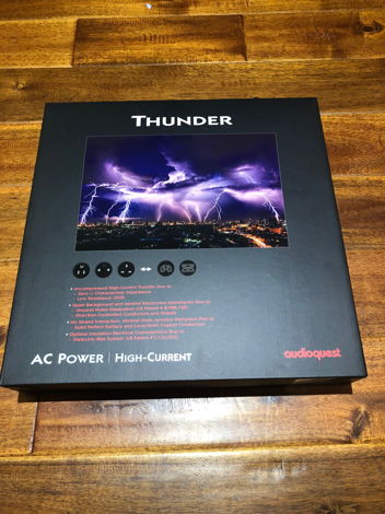 AudioQuest Thunder High Current 15A  2M power Cable BRA...