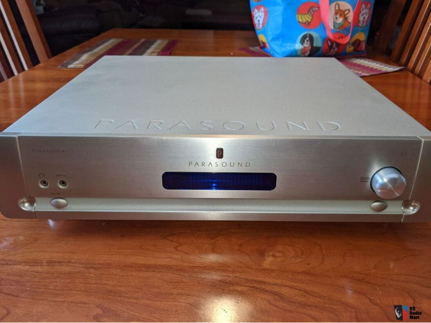 Parasound P7 ANALOG 7.1 CHANNEL  Preamp - HIGHLY REGARDED Audiophile Multi channel