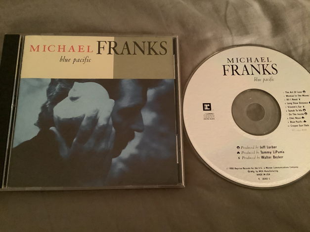 Michael Franks Reprise Records CD Walter Becker Blue Pa...