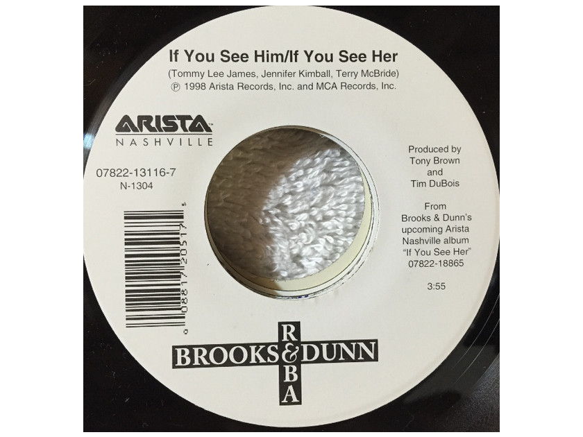Brooks & Dunn ,And Reba McEntire ‎– If You See Him/If You See
