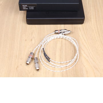 Kimber Kable KCAG silver audio interconnects Siltech SS...