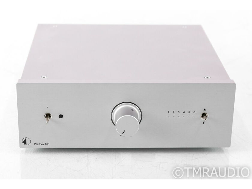 Pro-Ject Pre Box RS Stereo Preamplifier; Silver; Remote (31716)