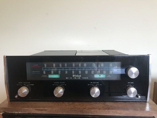 McIntosh MR73 AM/FM Tuner.  One Owner.  In very good co...
