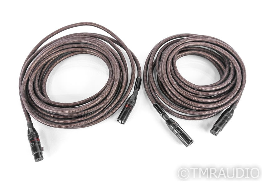 WireWorld Eclipse 6 XLR Cables; 25ft Pair Balanced Interconnects (21339)