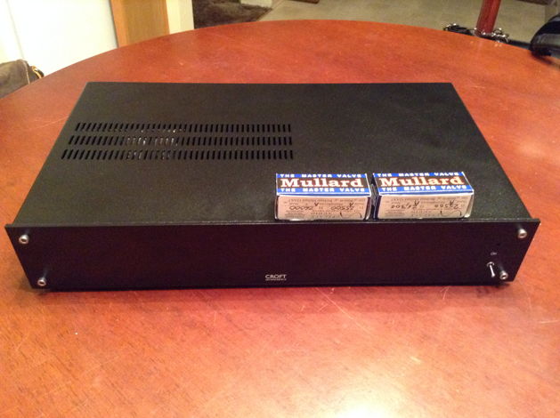 Croft RIAA Phono Stage Barely used, MINT, extra set of ...