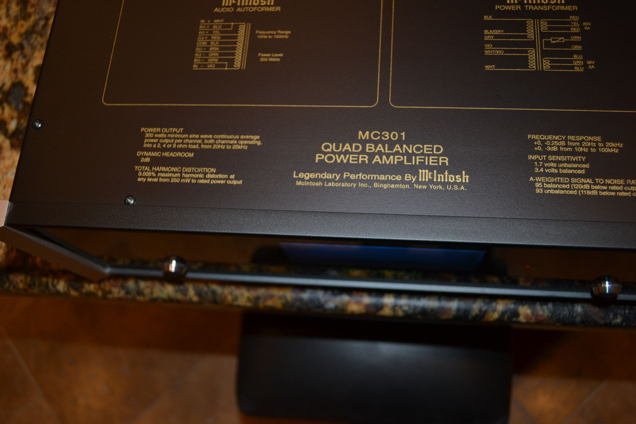 McIntosh MC301 Mono Amplifier 4