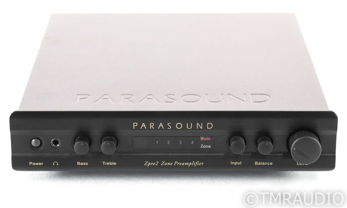 Parasound Zpre2 Stereo Preamplifier; Black; Remote (33838)