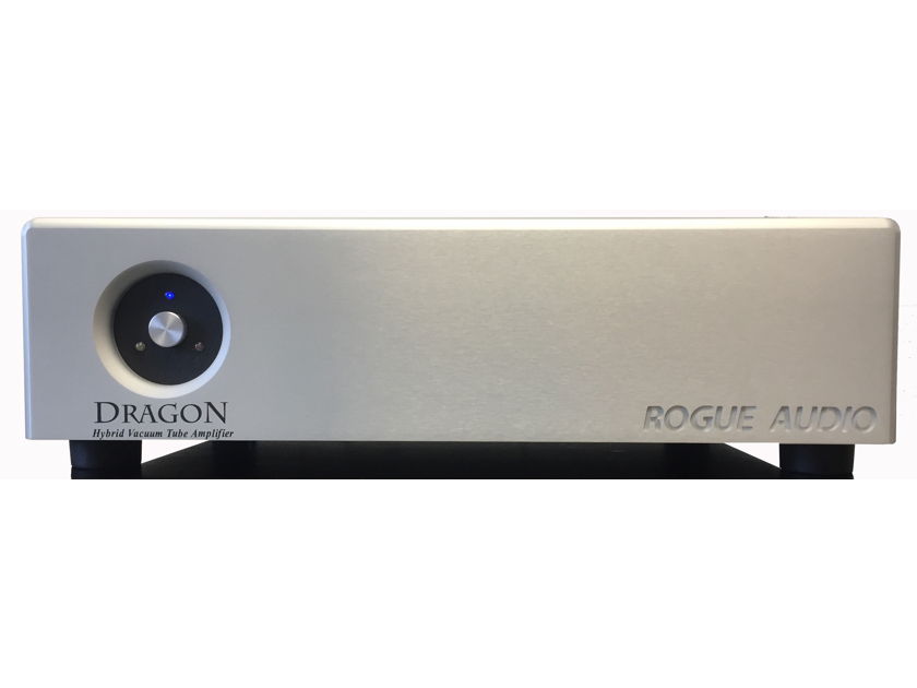 Rogue Audio Dragon Power Amplifier (Demo)-Silver