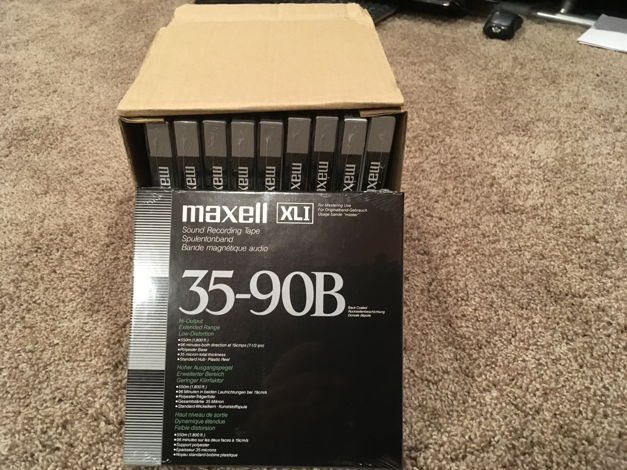 Maxell  - UD xl 1 case of 10 Reel to reel