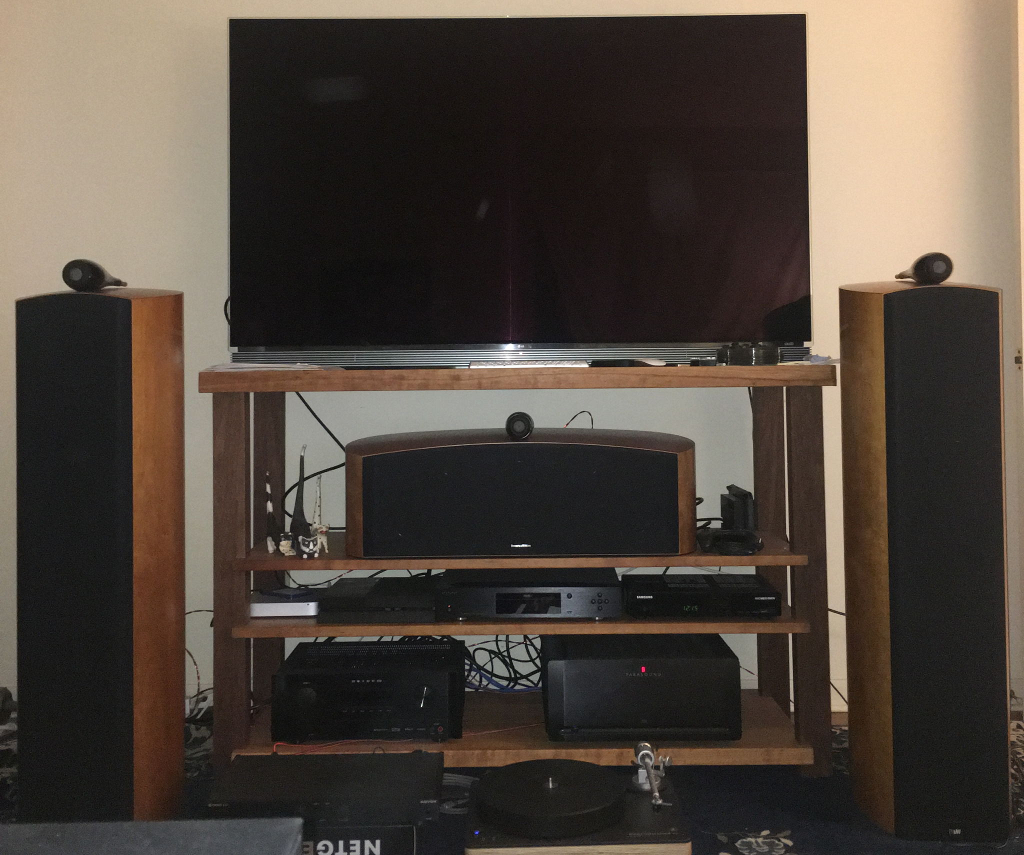 Terrible photo of the current setup