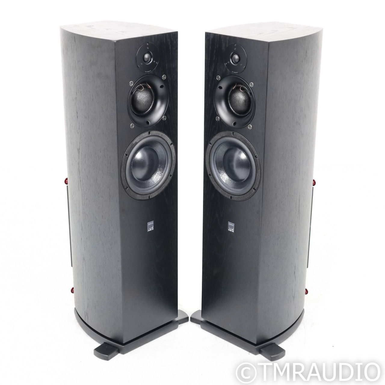 ATC SCM 40A Powered Floorstanding Speakers; Black Pair ...