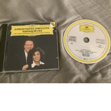 Kathleen Battle James Levine DGG West Germany  Salzburg...