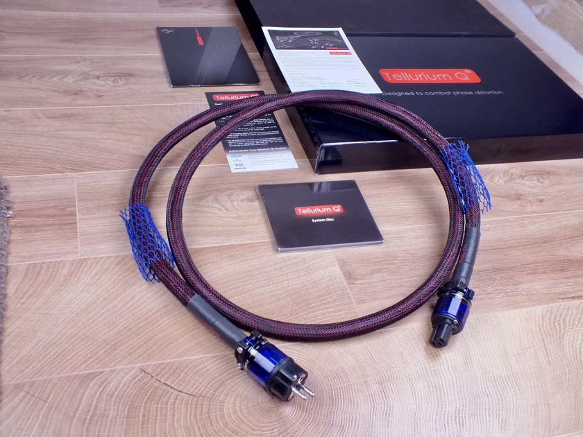 Tellurium Q Statement highend audio power cable 2,0 metre