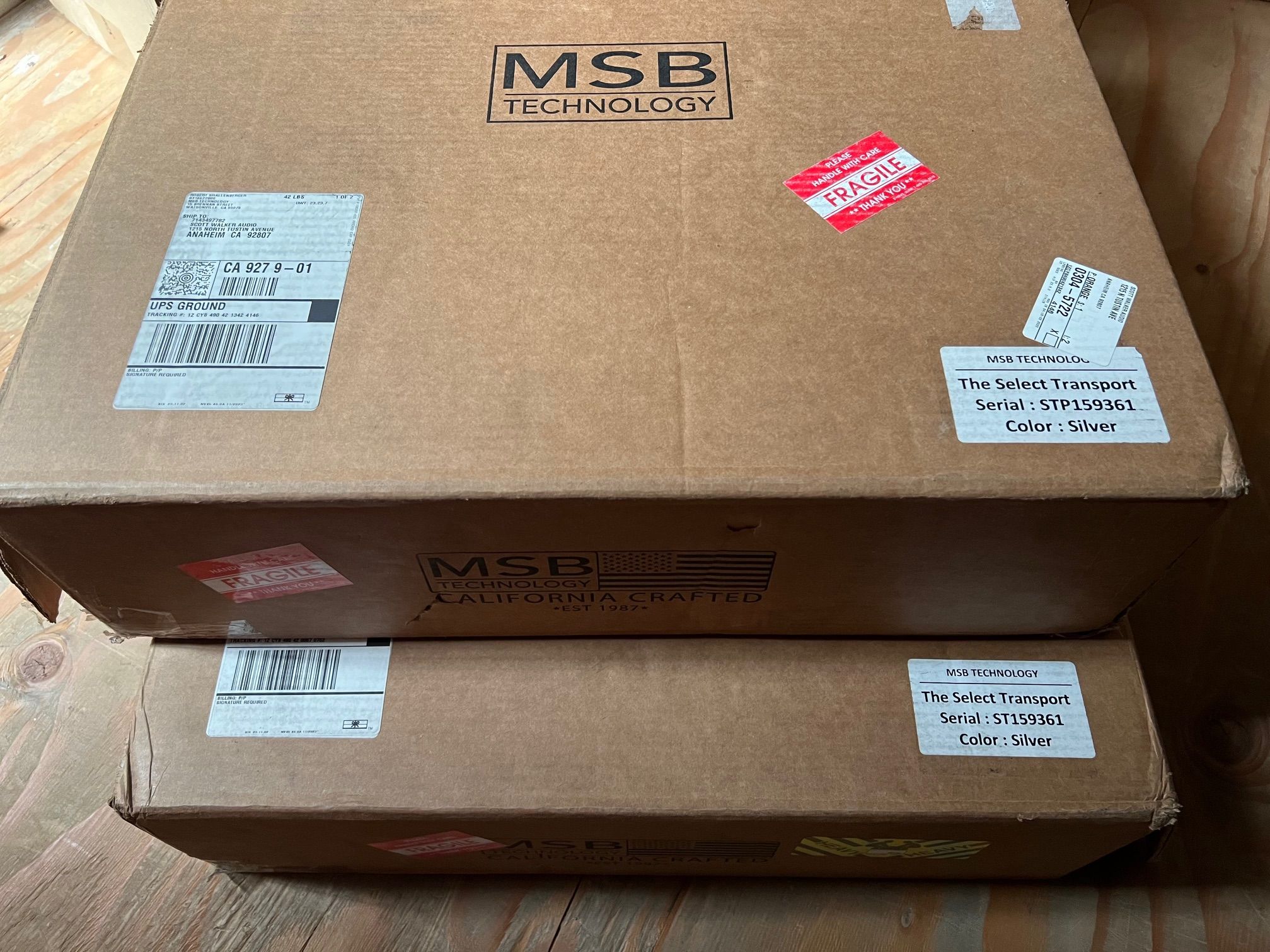 MSB Technology Select Transport -- Excellent Condition ... 7