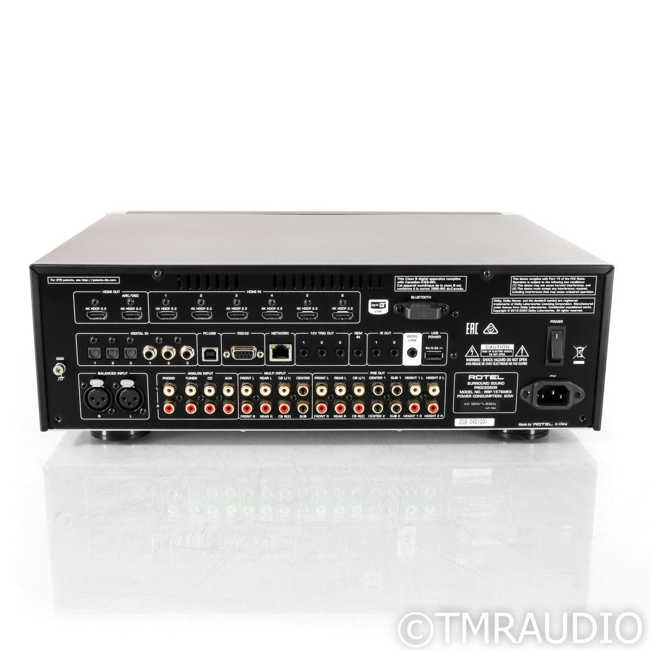 Rotel RSP-1576 MkII 11.2 Channel Home Theater Proces (5... 5