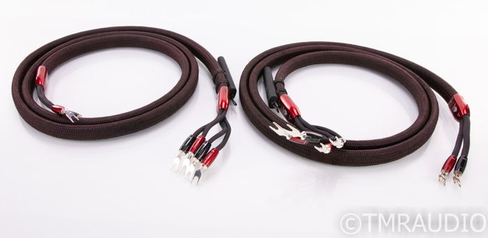 AudioQuest Redwood BiWire Speaker Cables; 10ft Pair; 72...