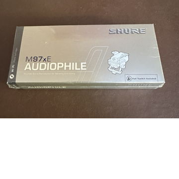 Shure M"97xE Cartridge - Brand New & Sealed!
