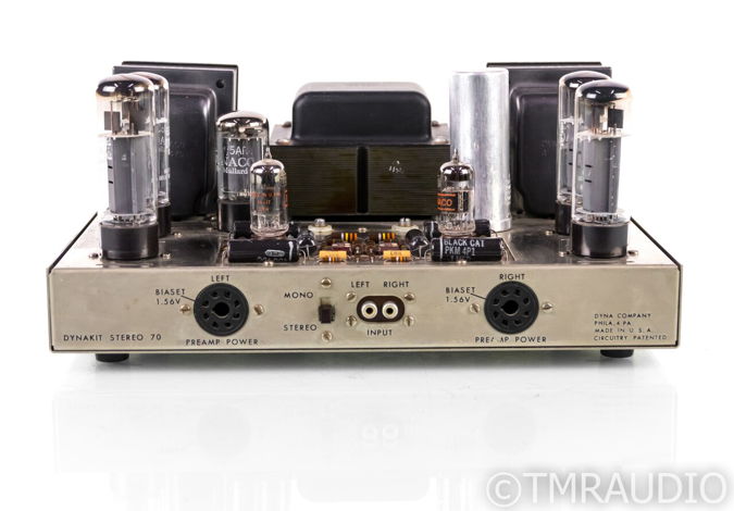 Dynaco ST70 Vintage Stereo Tube Power Amplifier; ST-70 ...