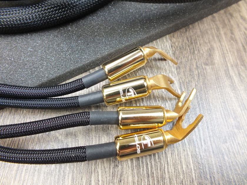 Telos Audio Design Gold Reference Signature Mk2 speaker cables 2,5 metre