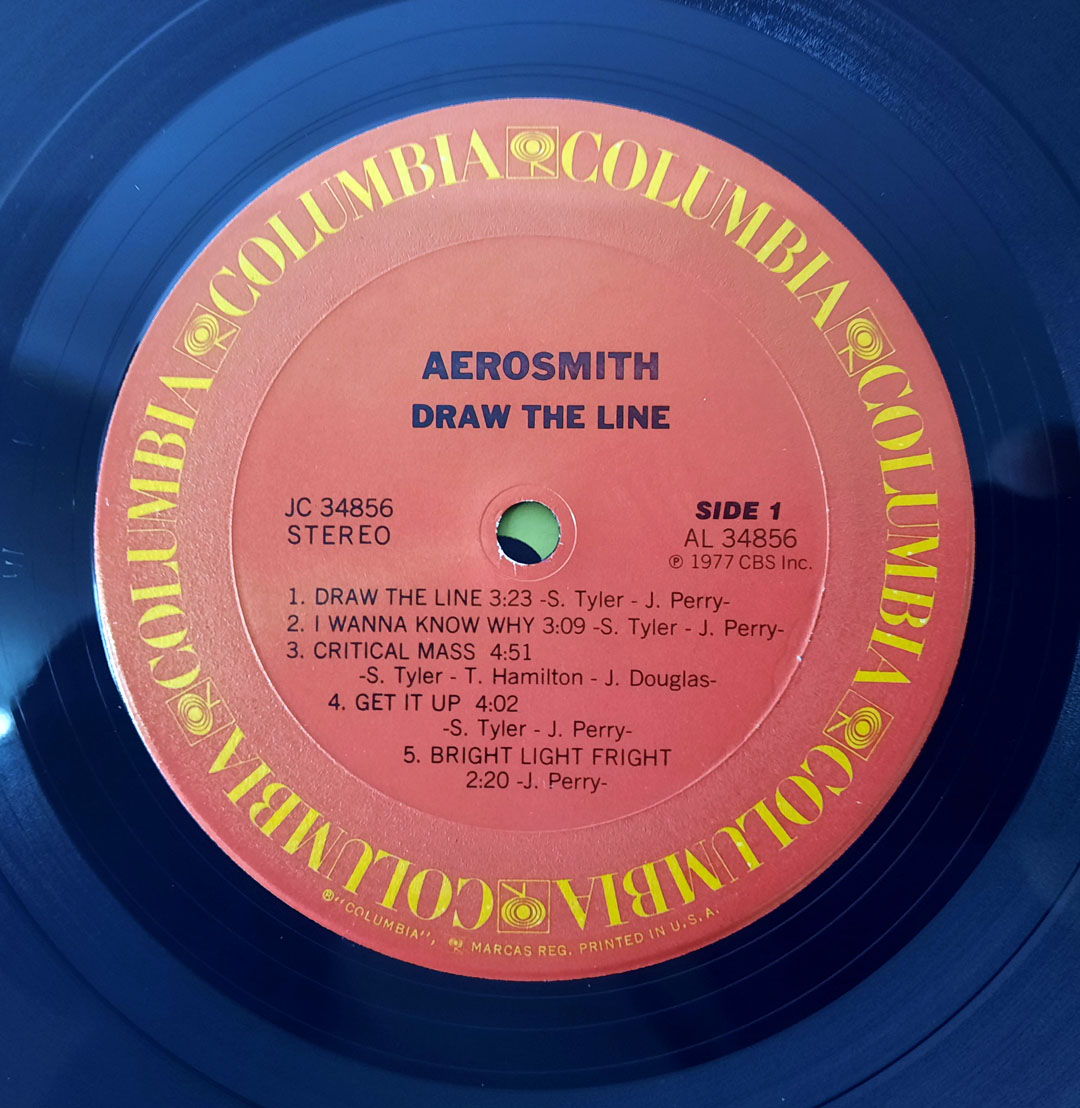 Aerosmith – Draw The Line 1977 EX+ ORIGINAL VINYL LP Co... 6