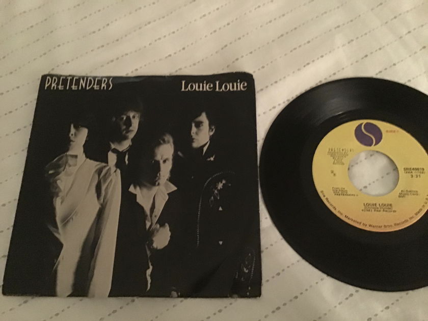 Pretenders  Louie Louie 45 With Picture Sleeve