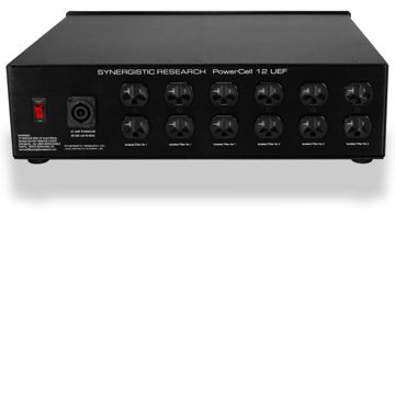 SYNERGISTIC RESEARCH POWERCELL 12 UEF POWER CONDITIONER...