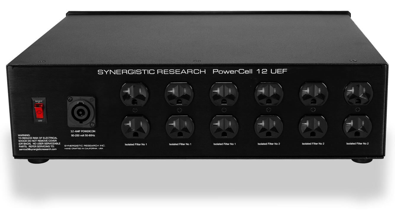 SYNERGISTIC RESEARCH POWERCELL 12 UEF POWER CONDITIONER...