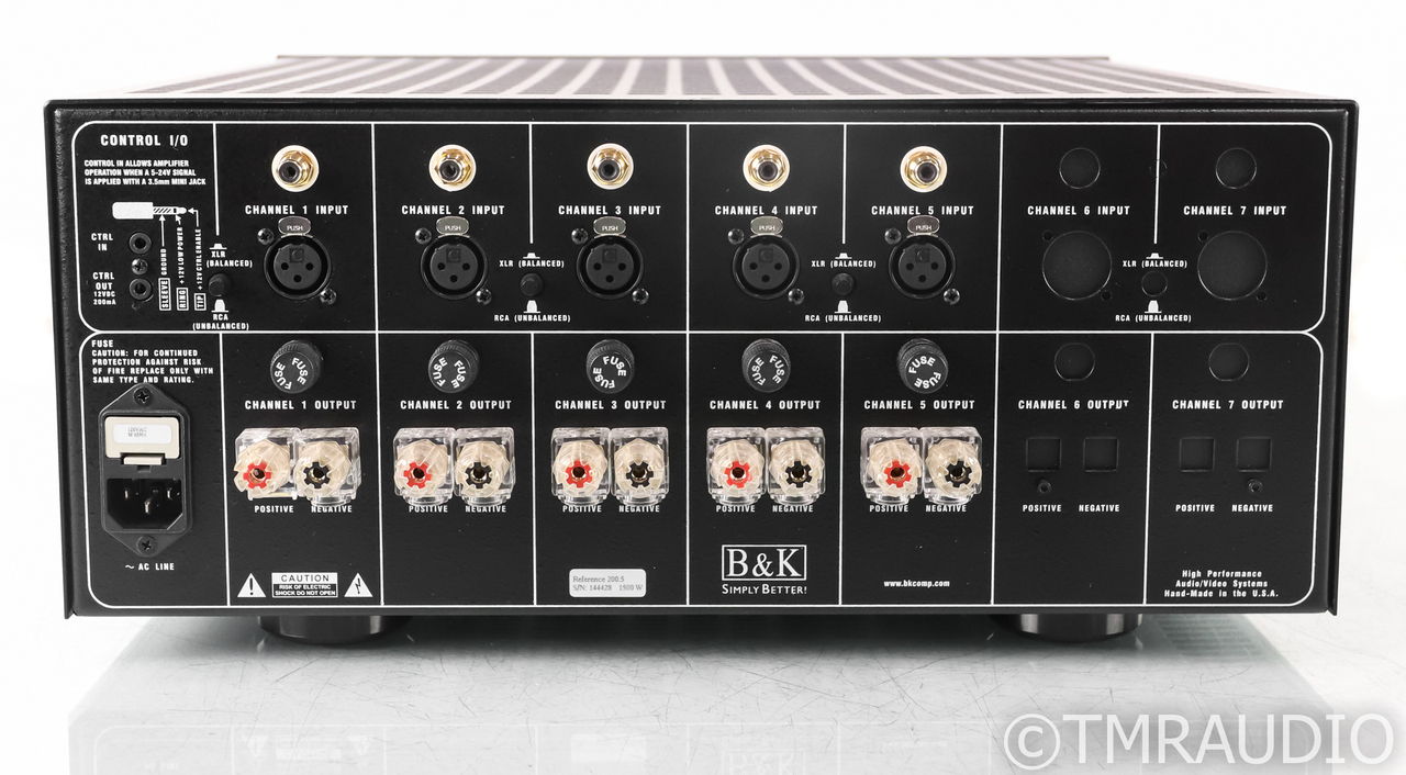 B&K Reference 200.5 5 Channel Power Amplifier (35528) 5