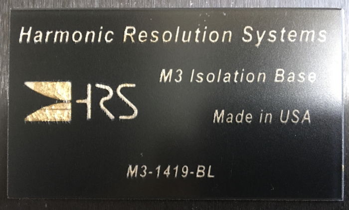 HRS M3 1419 Isolation Base