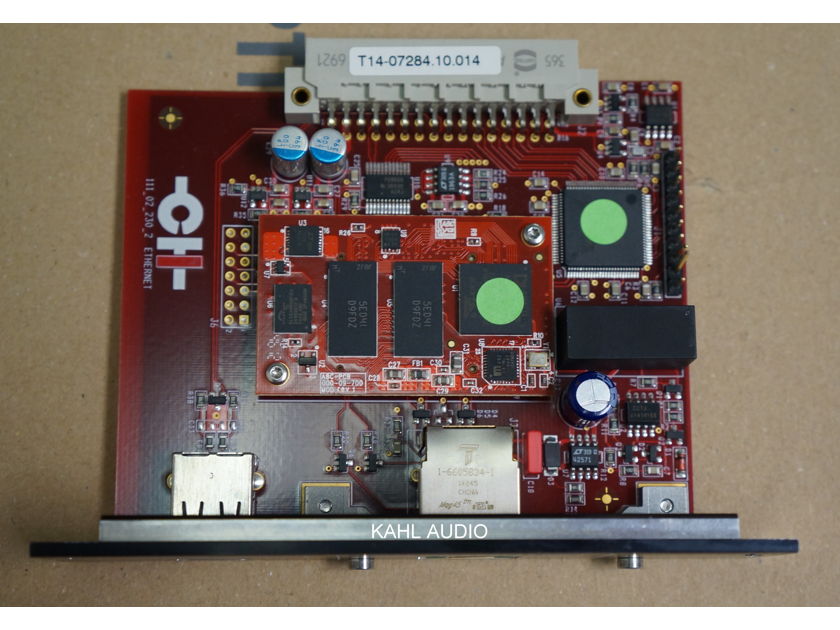 CH Precision Ethernet Input Board for the C1 DAC. NEW. $5,000 MSRP. NO RESERVE!