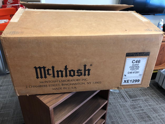 McIntosh C-46 mint, original box, cool ownership histor...