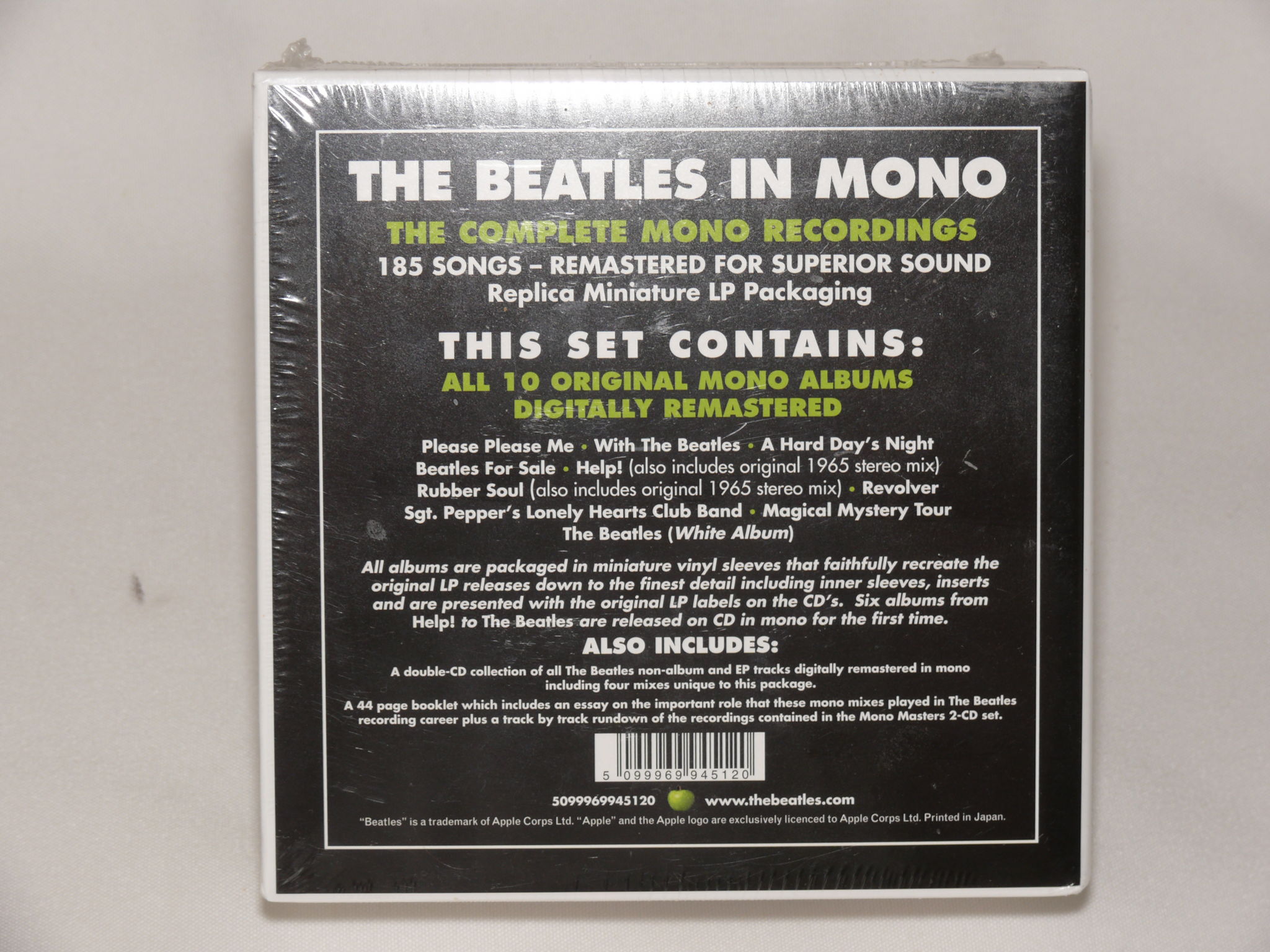BEATLES IN MONO ~ 2009 CD BOX SET ~ MADE IN JAPAN (FOR ... 2