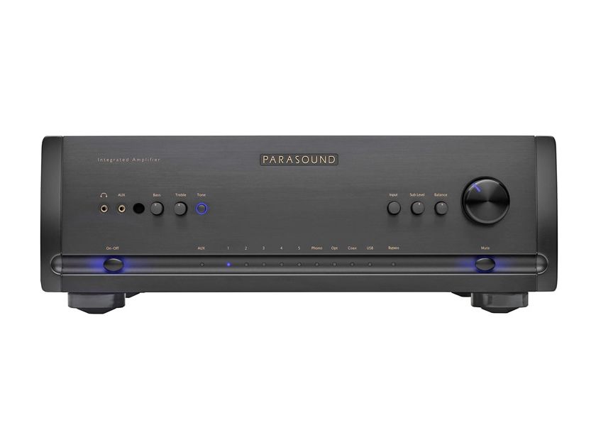 Parasound Halo Integrated 2.1 Channel Integrated Amplifier; Black (New) (17715)