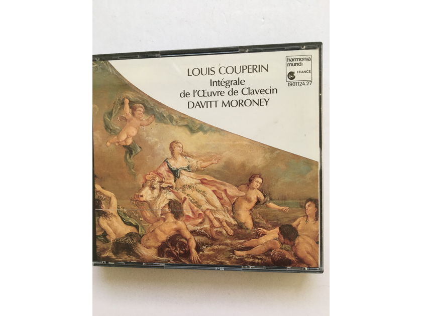 Louis Couperin Davitt Moroney  Integrale De I’OEuvre de Clavecin Cd set 1989 Mundi