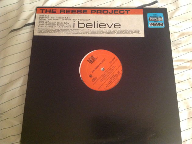 The Reese Project  I Believe Giant Records 12 Inch EP